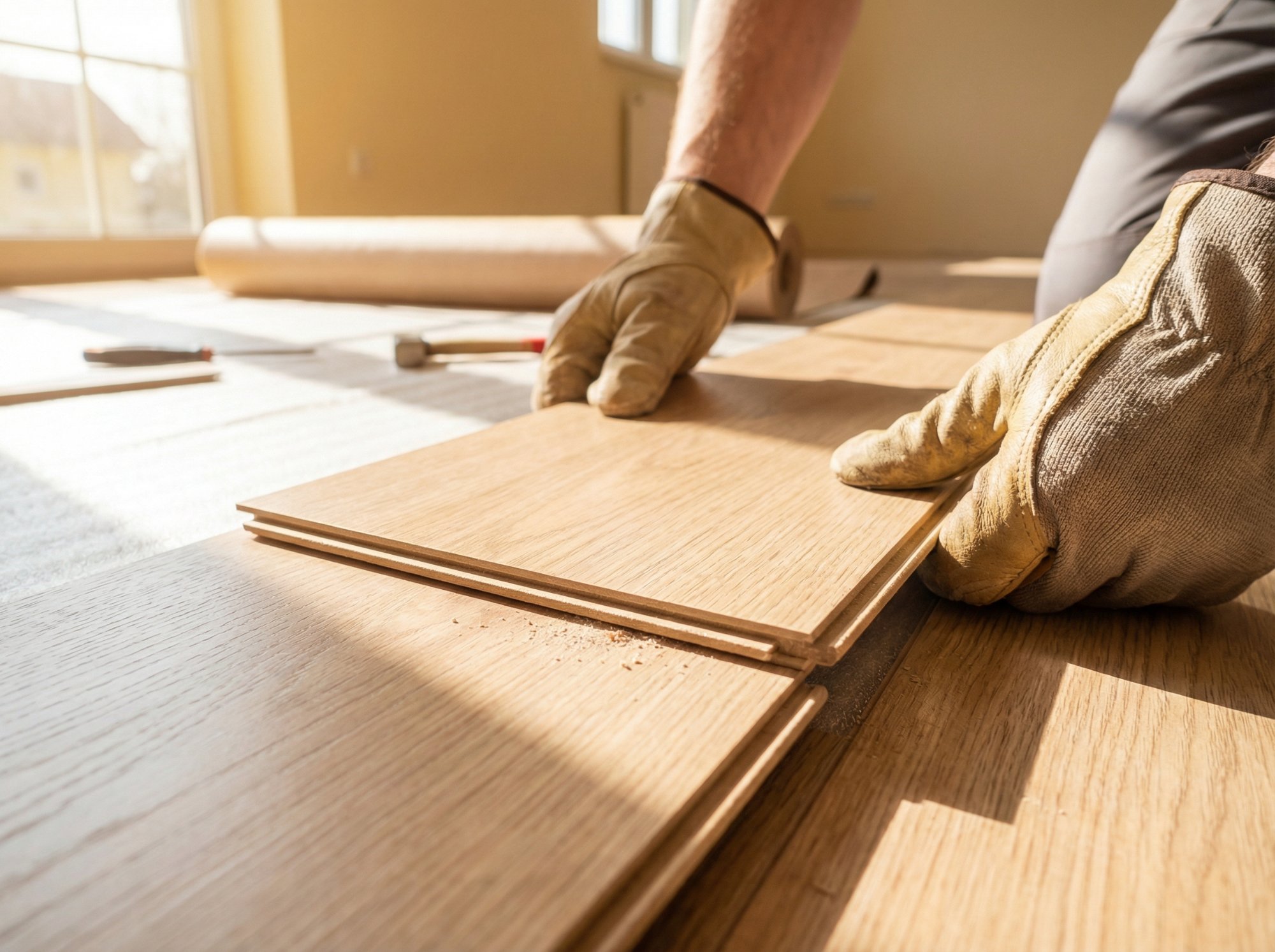 Laminate flooring installation Toronto residential