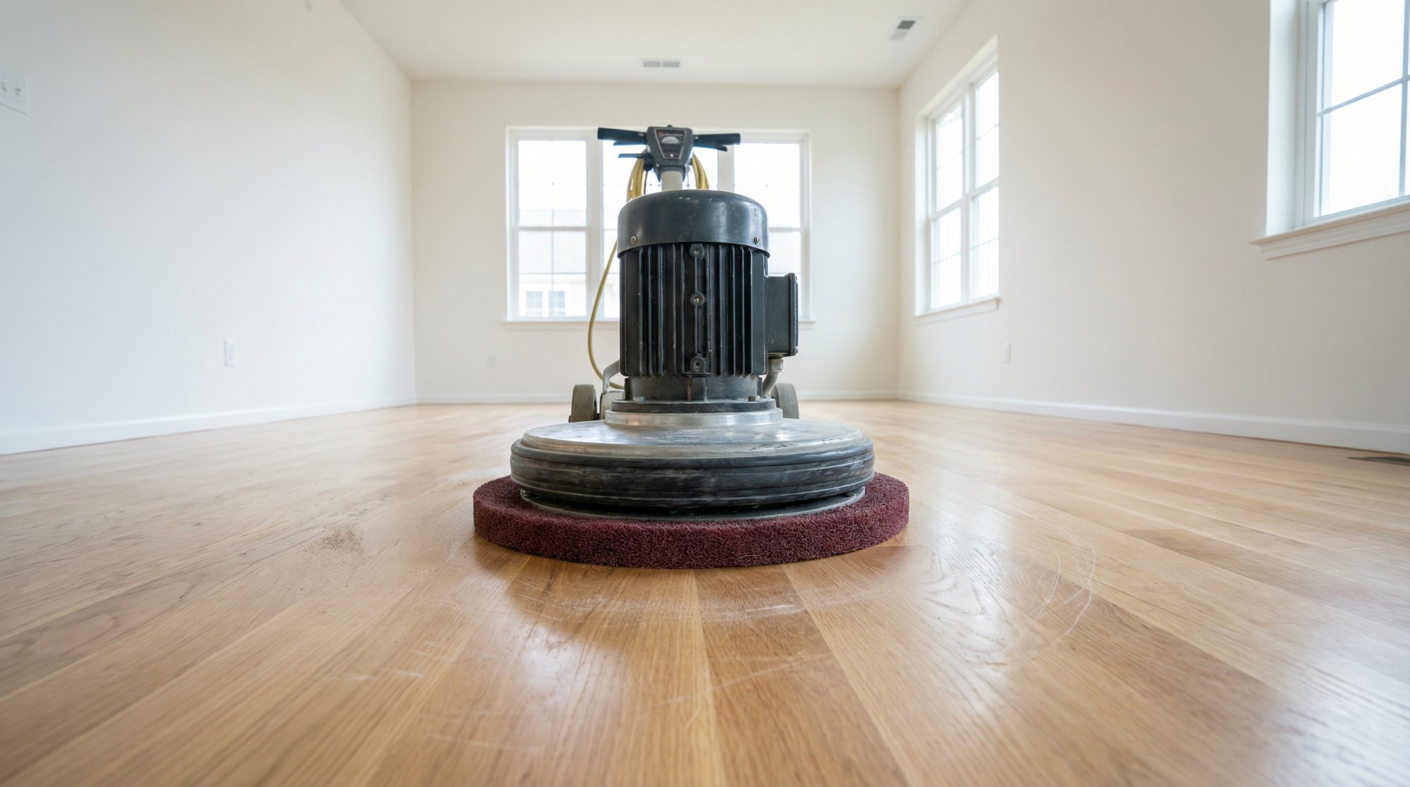Screen and recoat hardwood floor Toronto one day service